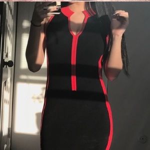 LF SEEK Bandage Racer Dress